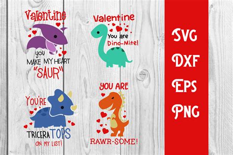 Download 761+ Dino Valentine SVG Creativefabrica